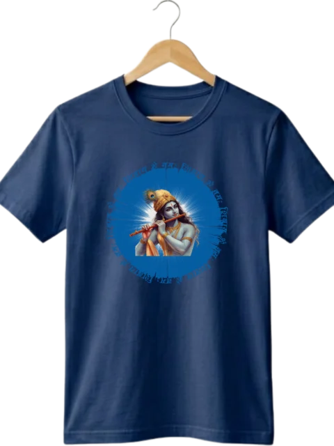 The Divine Flute Krishna Tee