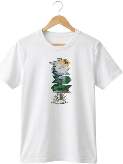 The Compass Post Tee