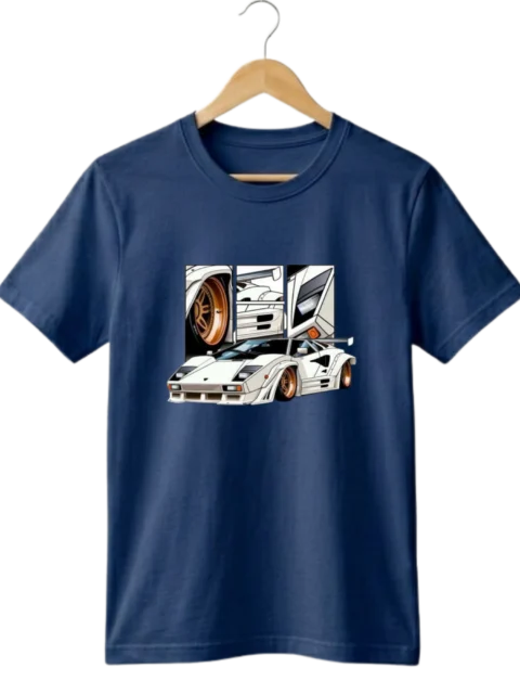 The Cyber Countach Supercar Tee