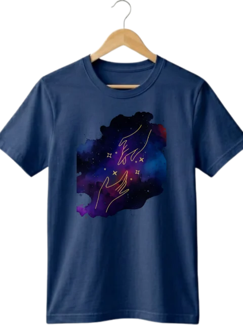 The Celestial Touch Galaxy Tee