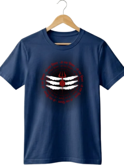 The Om Namah Shivaya Trishul Tee