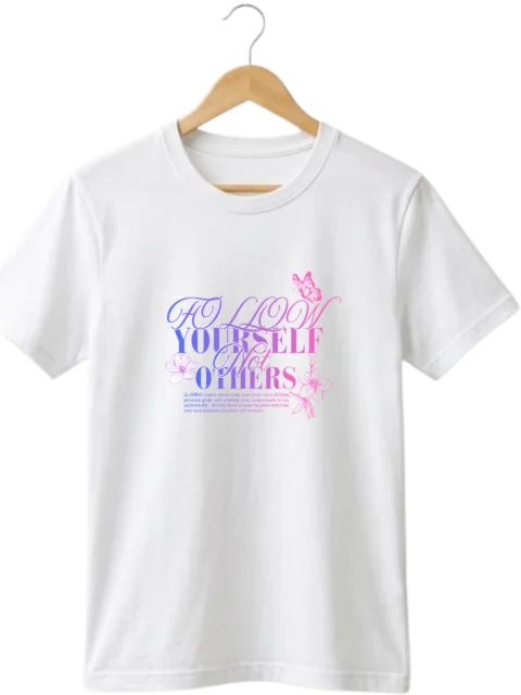 The Follow Yourself Butterfly Tee