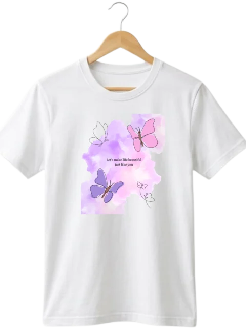 The Beautiful Life Butterfly Tee